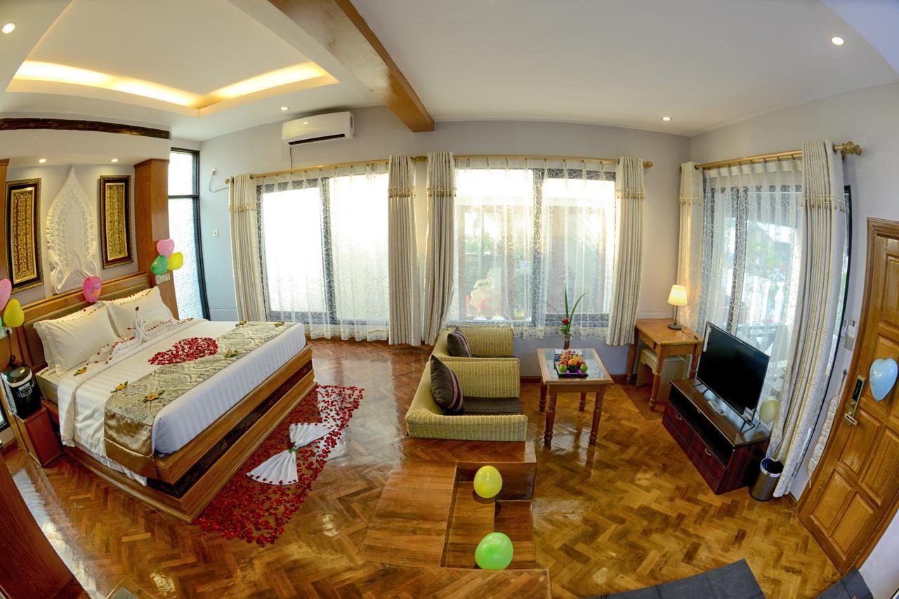 Shwe Taung Tan Hotel - Lake View Monywa Exterior foto